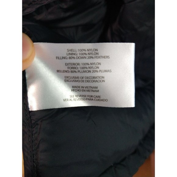 Eddie Bauer Womens Down Packable Lightweight Black Jacket Puffer Coat EB650 XL - Picture 8 of 9